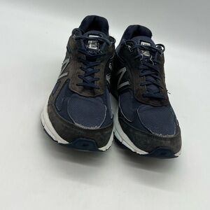 New Balance 990v4 Men's Size 14D Blue Suede Sneakers Athletic Shoes M990NV4.